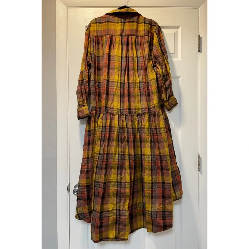 Long-Sleeve Tiered High-Low
Dress - Picture 5 of 10